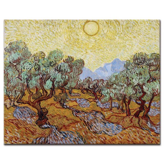 עצי זית - Vincent van Gogh