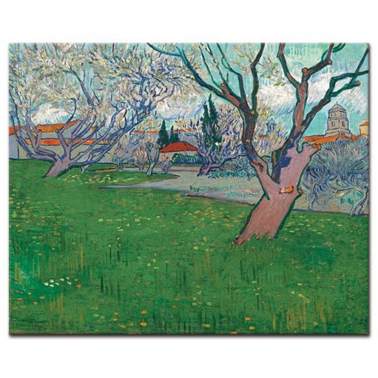 בוסתן פורח, הנוף בארלס - Vincent van Gogh