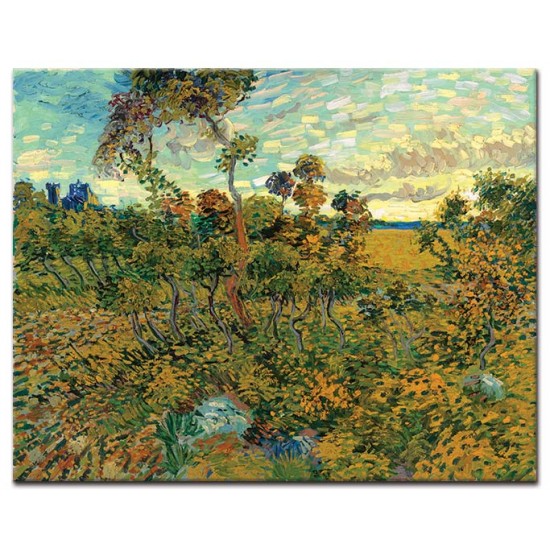 שקיעה במונמאזור - Vincent van Gogh