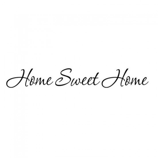 Home Sweet Home, מדבקת קיר