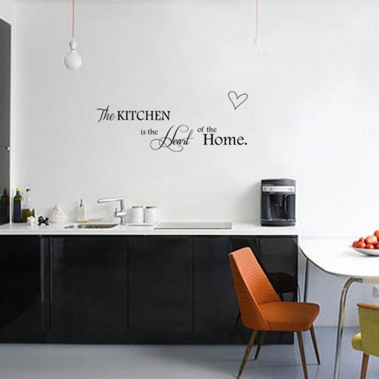 The Kitchen is The Heart of the Home, מדבקת קיר